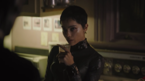 Catwoman Star Zoe Kravitz Talks Playing a Very Different Cat Person In Caught Stealing