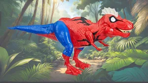 Marvel’s Spider-Man T-Rex Figure Is Clearly The Ultimate Black Friday Deal