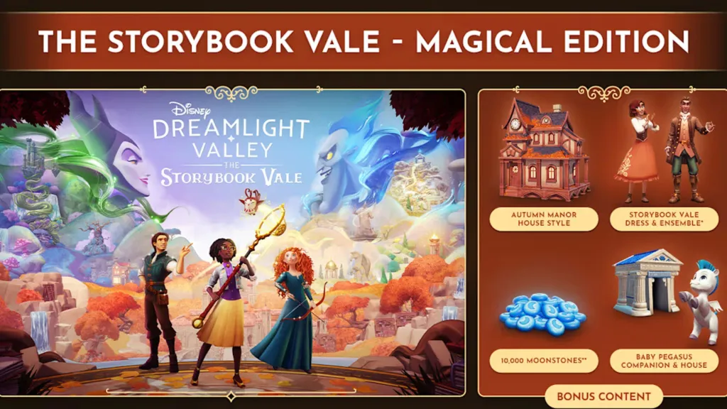 Storybook Vale Magical Edition Rewards