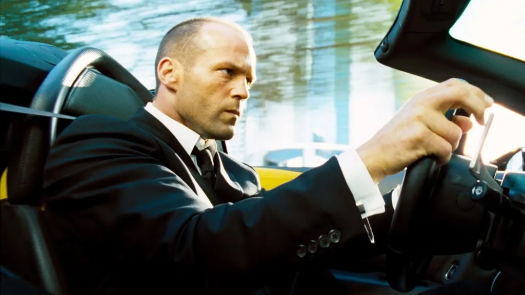 Action actor Jason Statham in The Transporter