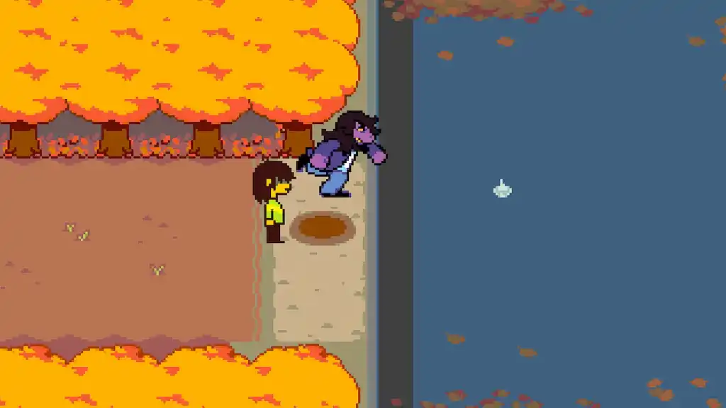 Deltarune Judge Susie's rock throwing abilities.