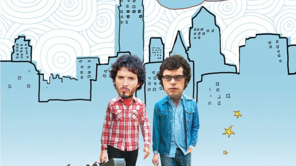 Jemaine Clement and Bret McKenzie from Flight of the Concords