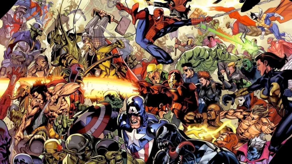 Marvel's greatest heroes battle the Skrulls in Secret Invasion