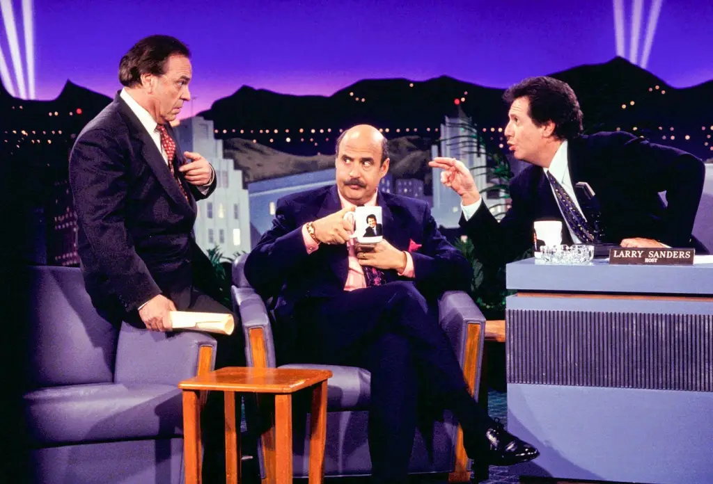 An image from The LArry Sanders Show
