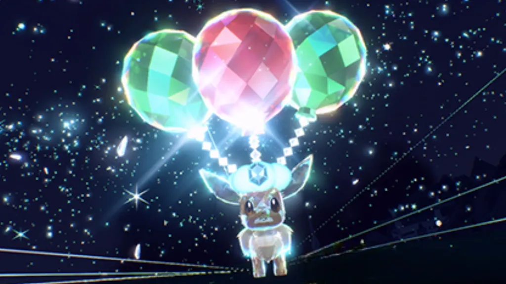 Flying Tera Type Eevee Scarlet and Violet