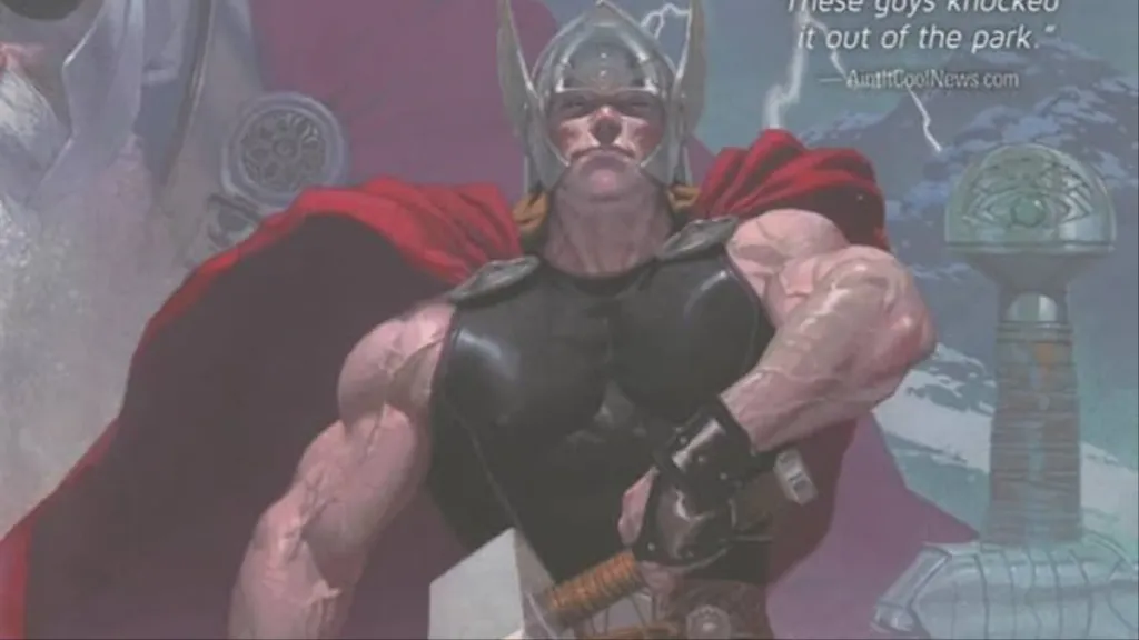 Thor in his Marvel NOW costume in Thor: God-Butcher