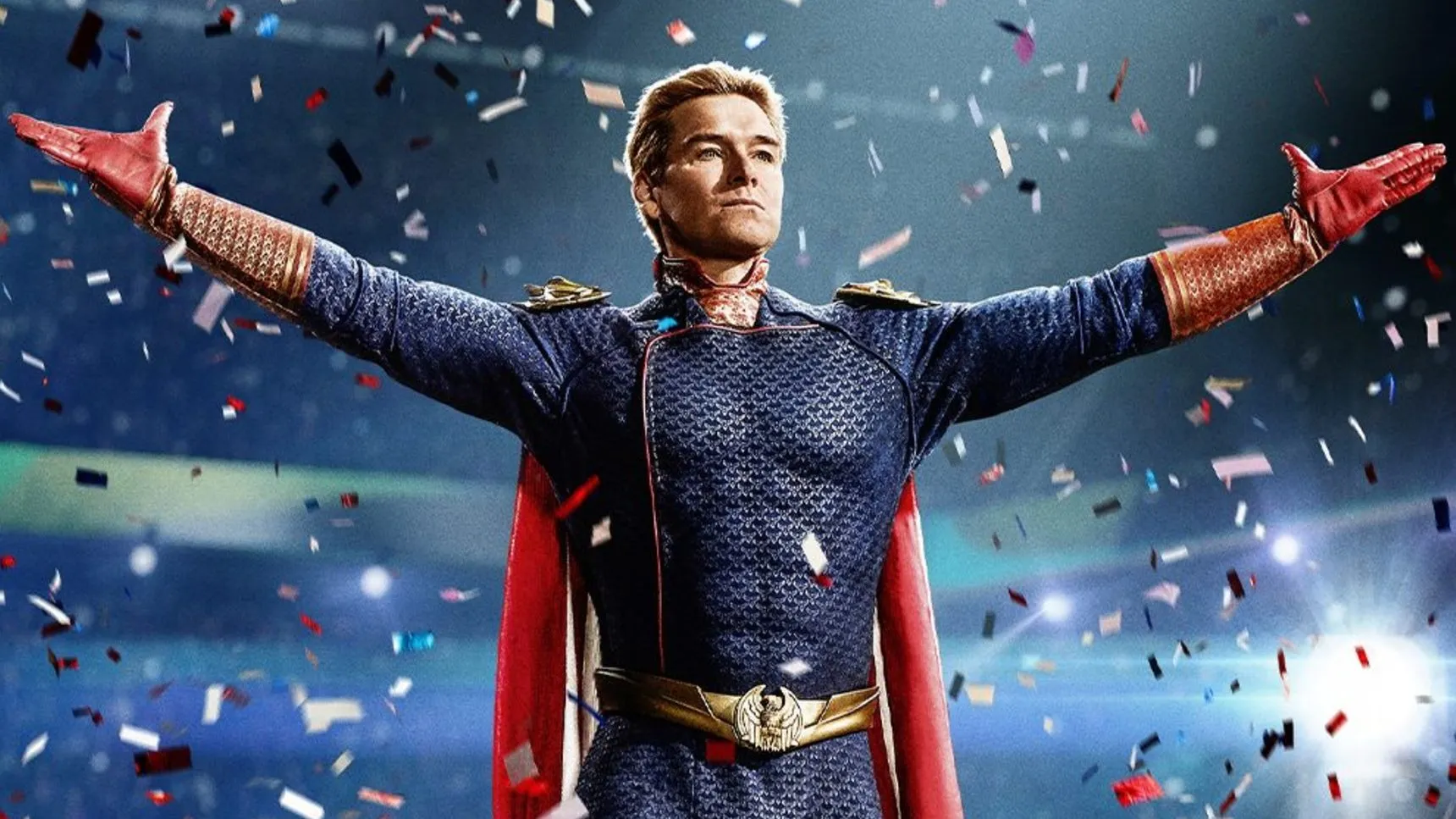 Homelander soaks in the praise