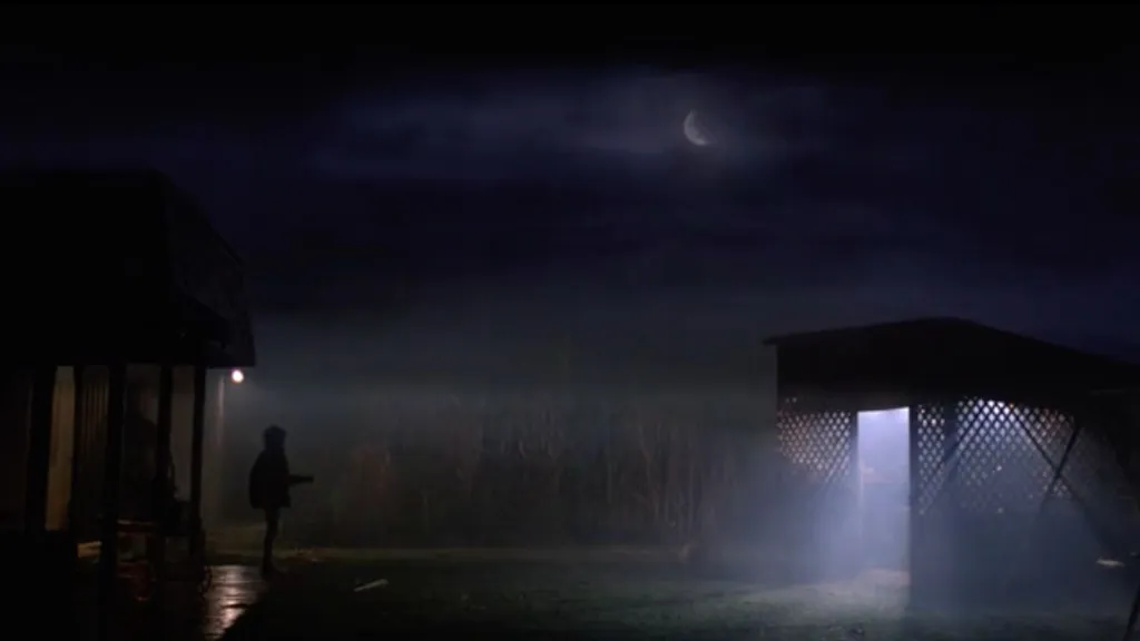 The shed scene in Steven Spielberg's ET the Extra-Terrestrial