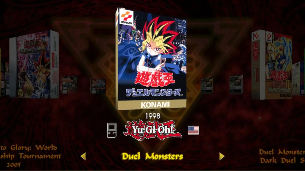 YuGiOh Early Days Collection Game Selection