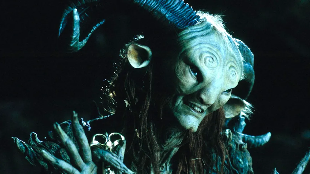 Horned creature in Pan's Labyrinth