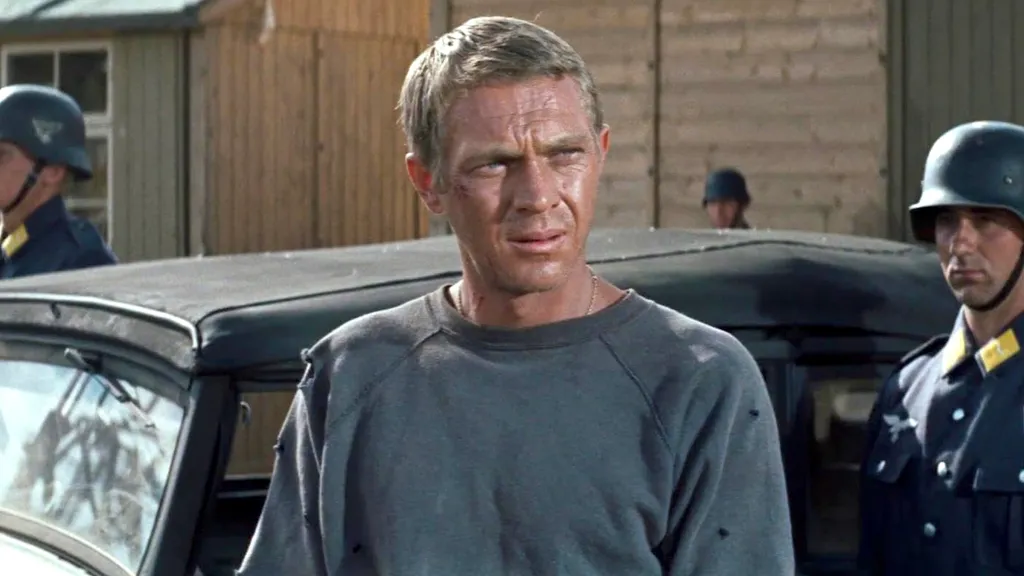 Steve McQueen in The Great Escape