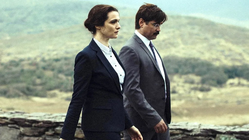 Rachel Weisz and Colin Farrell in The Lobster
