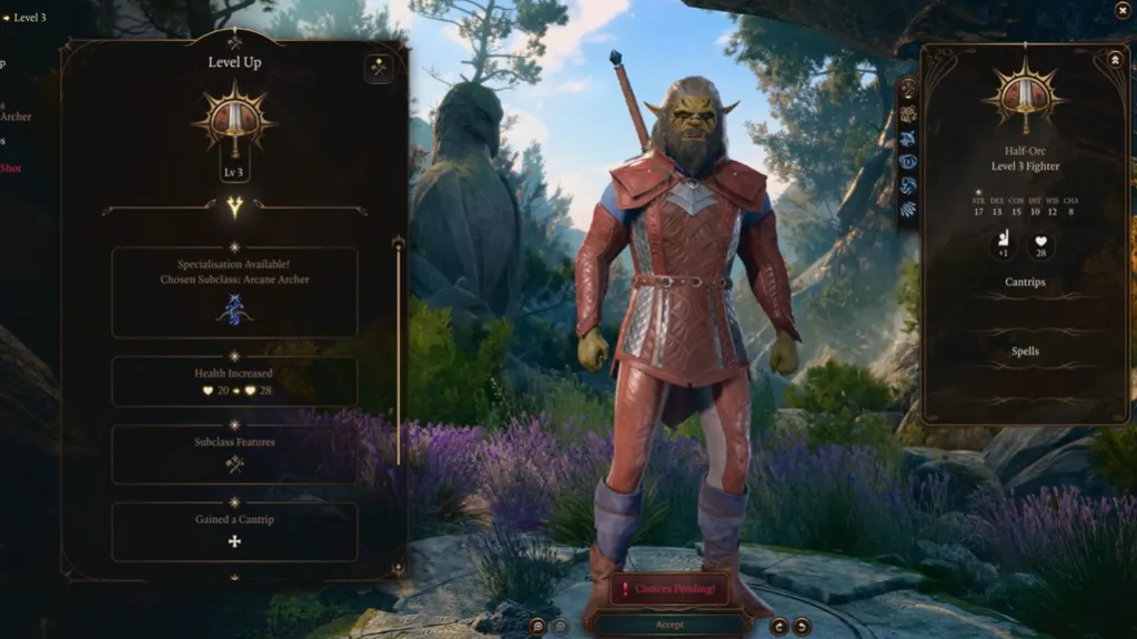 Arcane Archer Fighter BG3