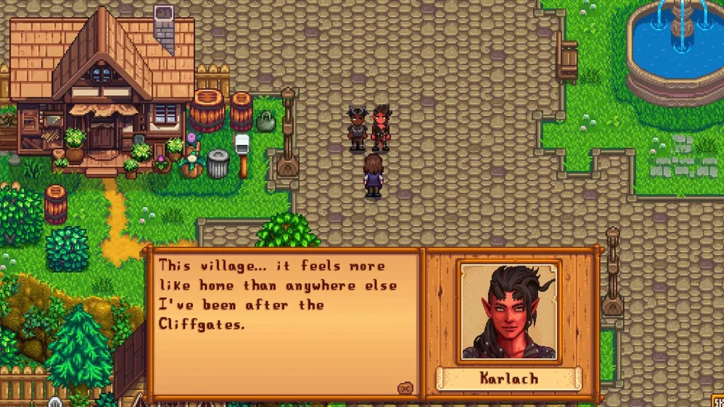 Baldur's Village Stardew Valley Free Mod Karlach