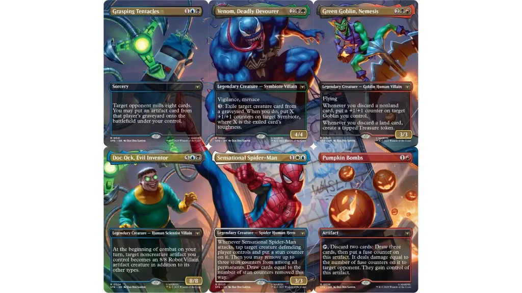 MTG Spider-Man Card Preview