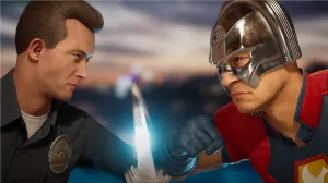 Mortal Kombat 1’s T-1000 & Peacemaker Intro Video Breaks the Fourth Wall (Exclusive)