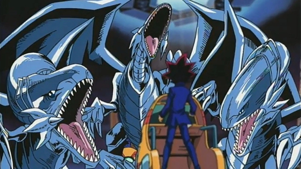Yugi vs Blue Eyes White Dragon