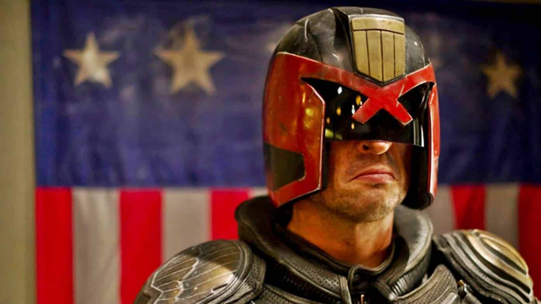 Karl Urban as Dredd