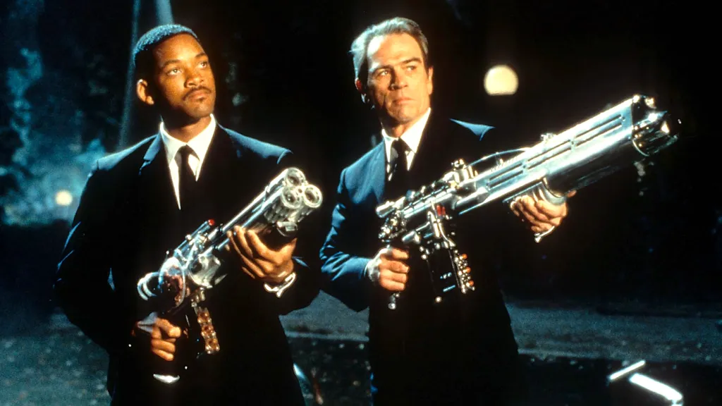 Will Smith and Tommy Lee Jones in Men in Black