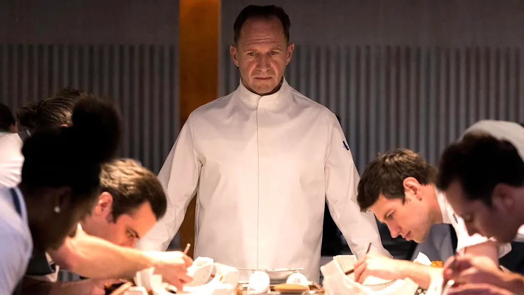 Ralph Fiennes in The Menu