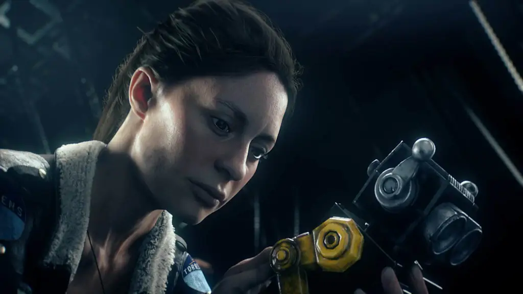 Amanda Ripley close up in Alien Isolation steam trailer