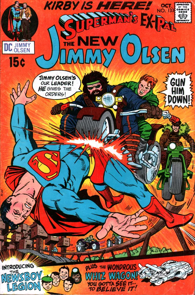 Cover of Superman's Pal Jimmy Olsen #133