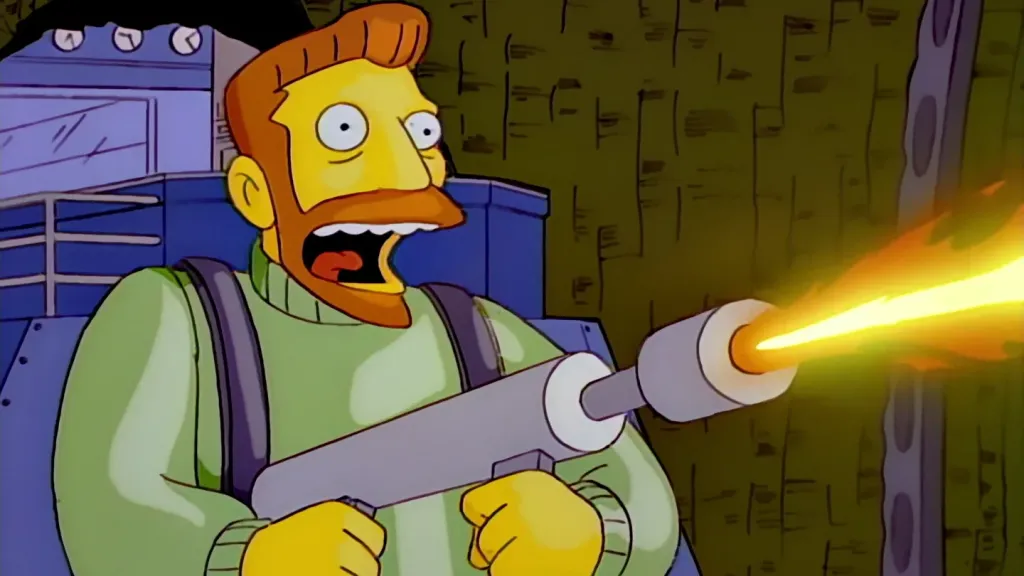 Hank Scorpio in The Simpsons