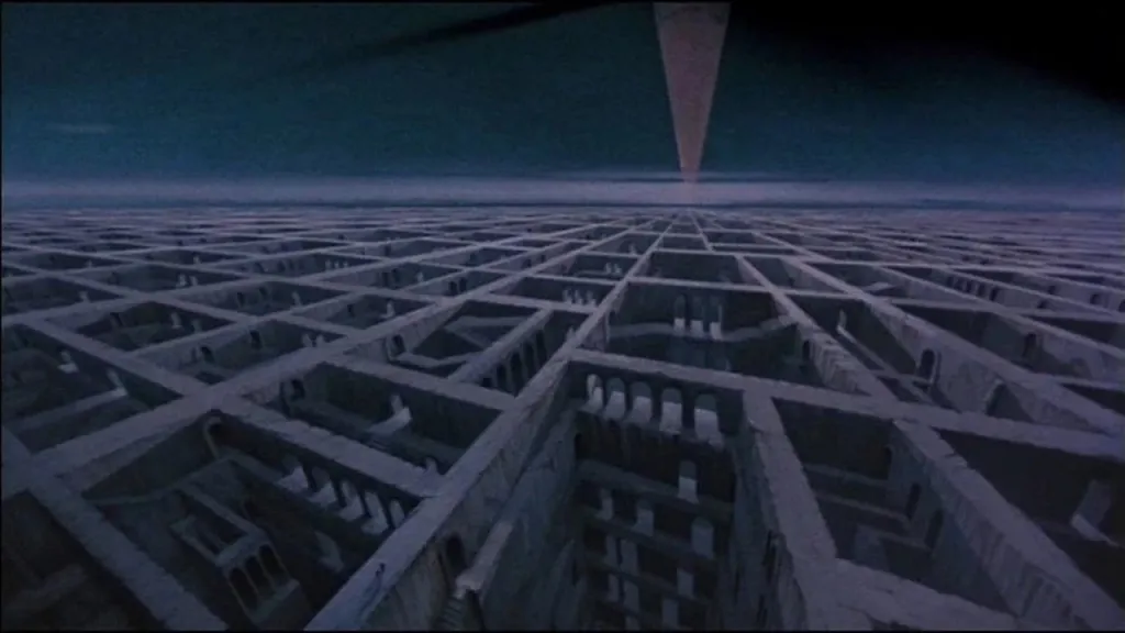 The Hell landscape in Hellbound: Hellraiser II