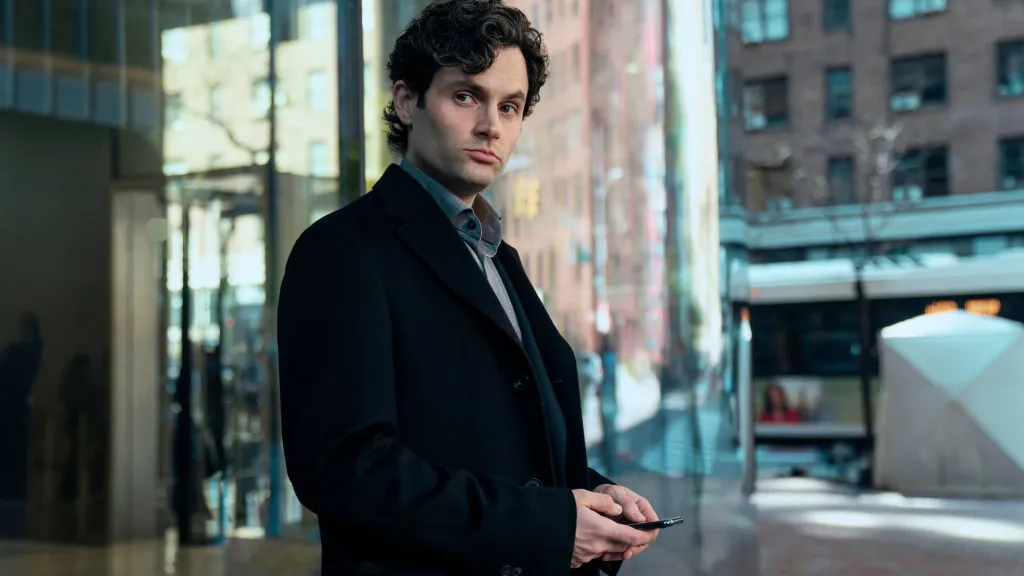 Penn Badgley as Joe Goldberg in episode 502 of You Season 5