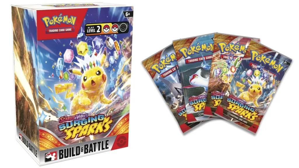Pokemon TCG Restock Surging Sparks