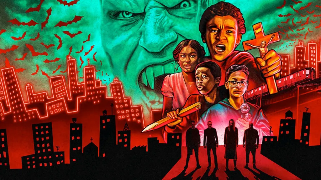 Poster of Vampires vs. the Bronx