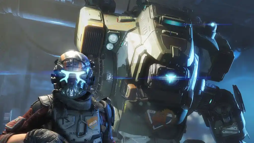 Titan and Pilot from Titanfall series