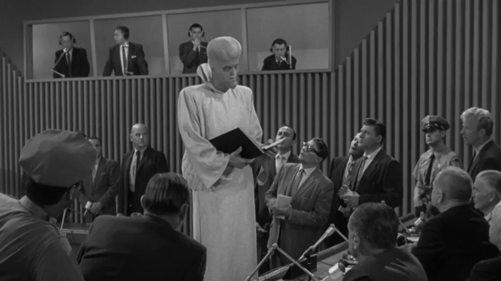 Twilight Zone tall alien