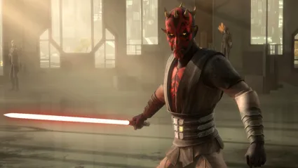 Darth Maul in Clone Wars.