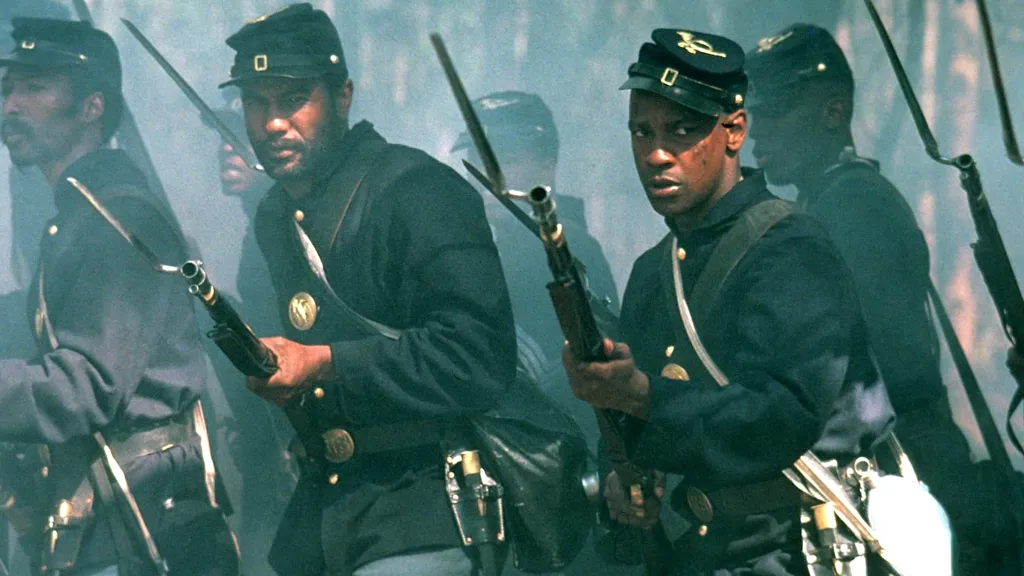 Denzel Washington in Glory
