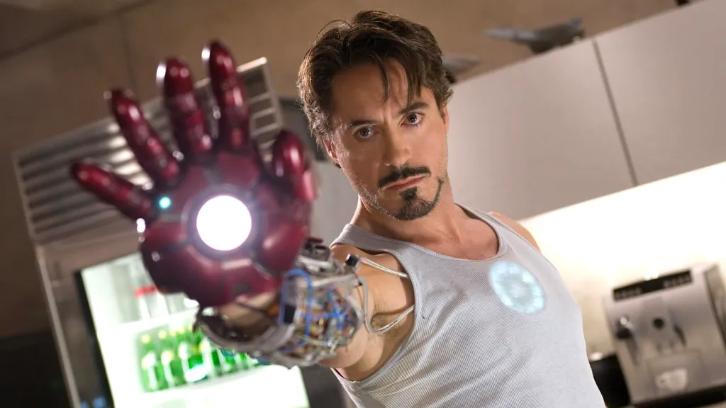 Robert Downey Jr. in Iron Man
