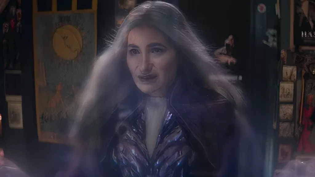 Agatha Harkness as a ghost in Agatha All Along