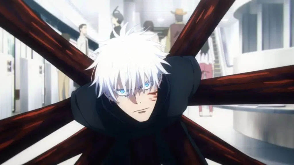 Gojo in Jujutsu Kaisen