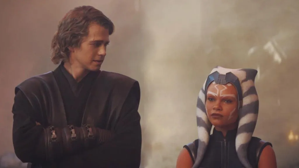 Anakin and Ahsoka