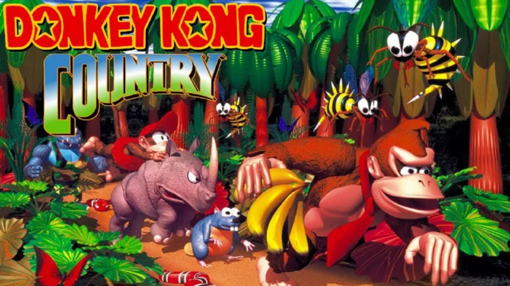 Cover of Donkey Kong Country for the SNES