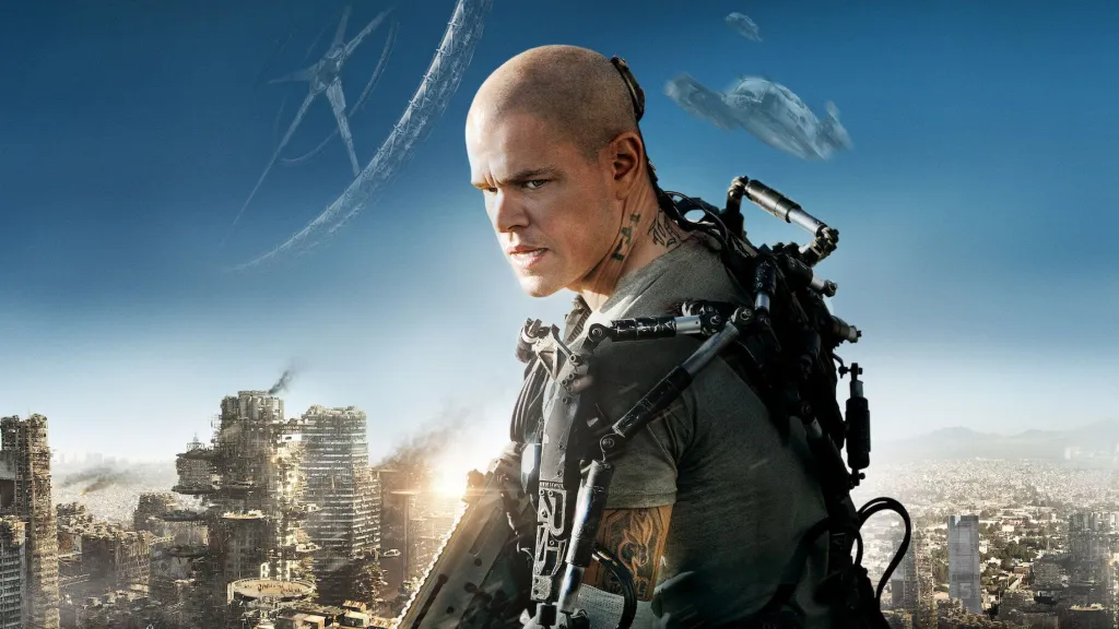 Matt Damon in Elysium