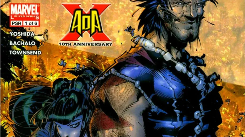 Weapon X with hsi daughter Kiriko behind him