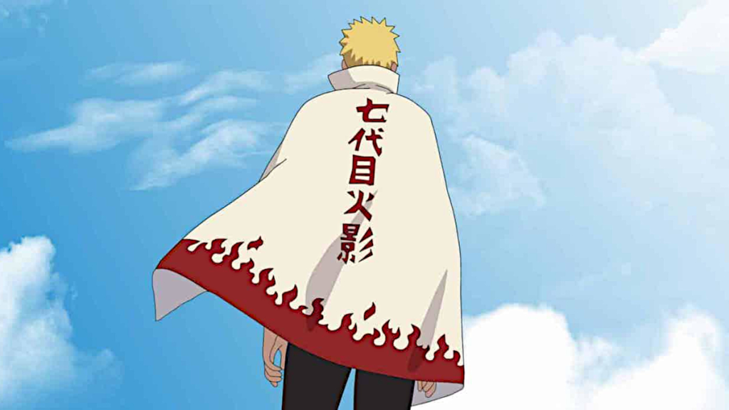 Naruto as the Hokage in the future