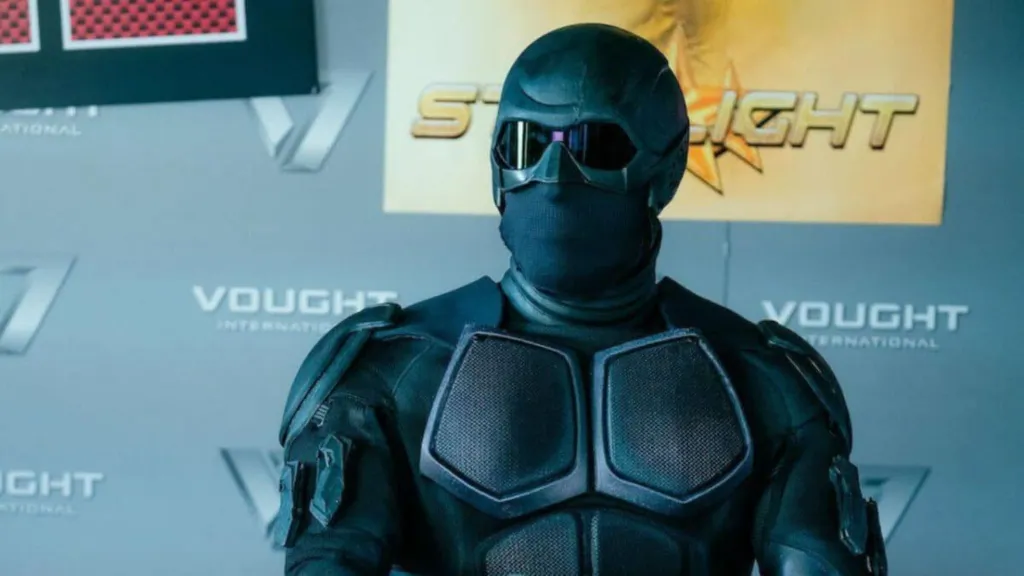 Nathan Mitchell as Black Noir in The Boys