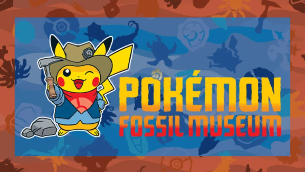 Pokemon Fossil Museum Promo Banner