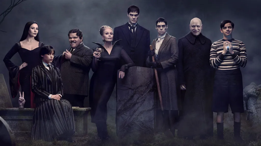 The Addams Family in Wednesday Season 2