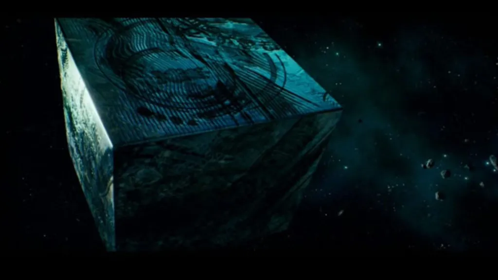 The AllSpark Cube in in 2007's Transformers