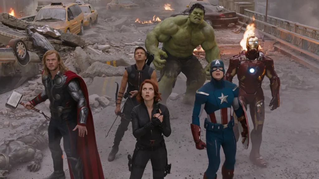The Avengers 2012 Original Six Battle of New York