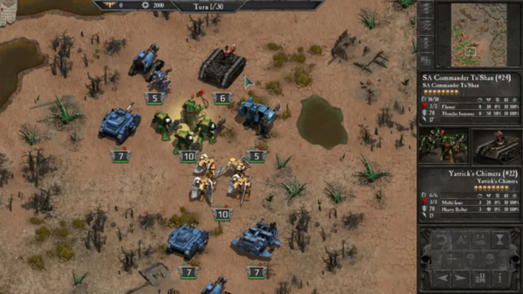 Warhammer 40k Armageddon Gameplay Screenshot