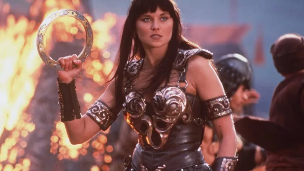 Lucy Lawless as Xena Warrior Princess